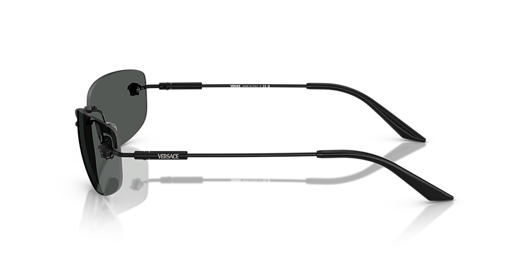 Versace VE2279 XL (60 - 18) with Grey lenses and Black frame