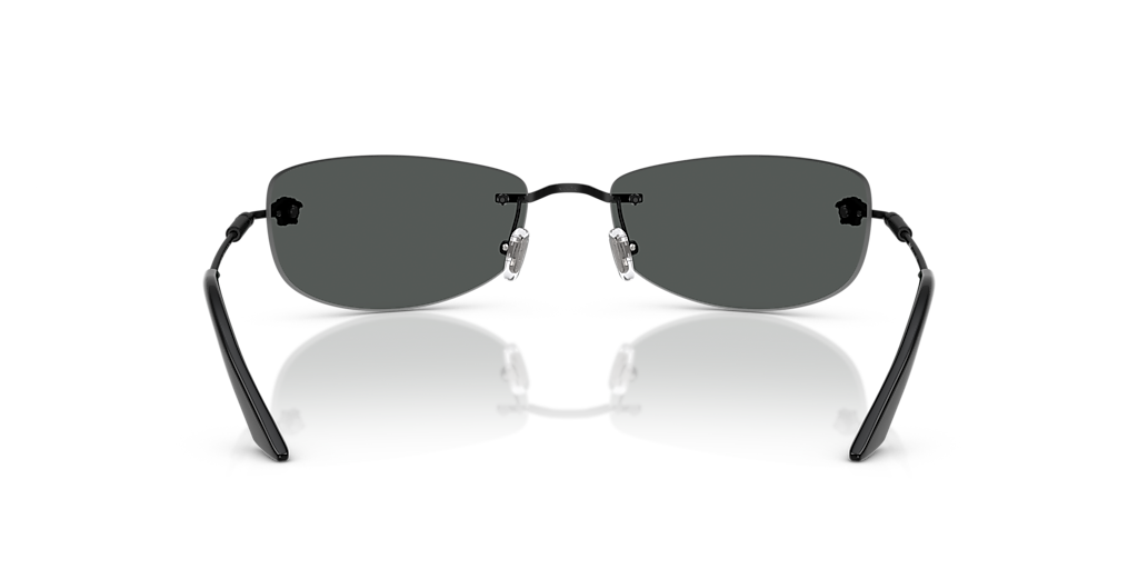 Versace VE2279 XL (60 - 18) with Grey lenses and Black frame