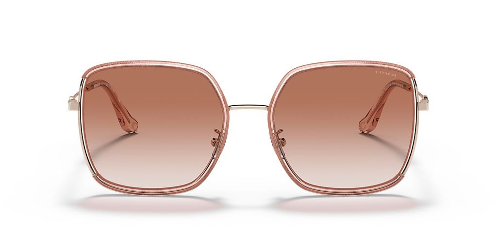 Coach HC7139BD C8000 XXL (58 - 19) with Pink lenses and Pink
