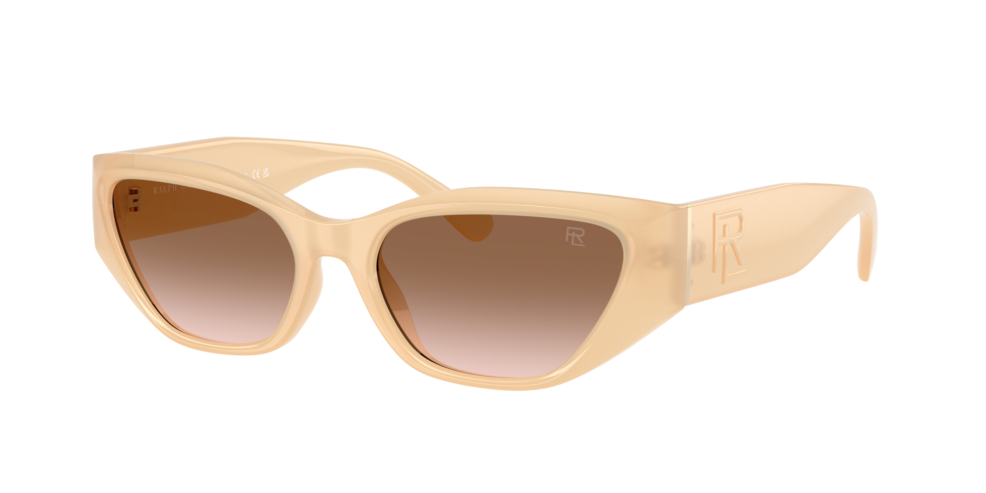 Ralph Lauren Woman Sunglass RL8231U -  Frame color: Opal Brown Marzipan, Lens color: Gradient Brown