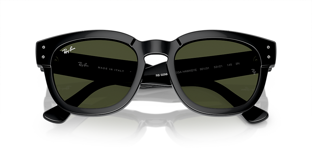 Ray-Ban べっ甲風 RB0298 Ray-Ban RB0298S Mega Hawkeye L (53 - 21) with Green lenses