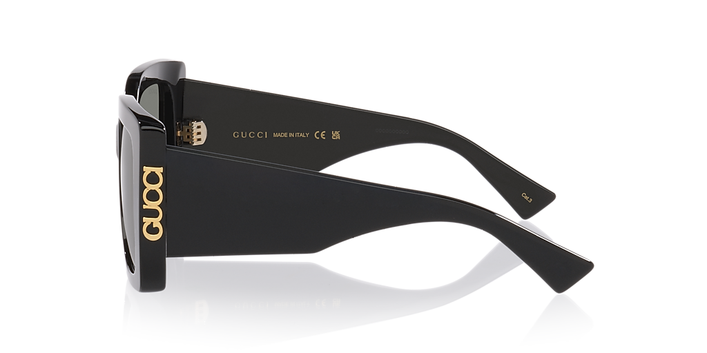 Gucci Gg2039S XS (51 - 19) with Grey lenses and Black frame