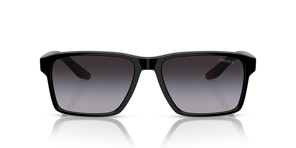 PRADA LINEA ROSSA PS 05YS Black - Men Sunglasses, Grey Gradient Lens