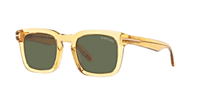 TOM FORD FT0751 Black Shiny - Men Luxury Sunglasses, Grey Polarized Lens