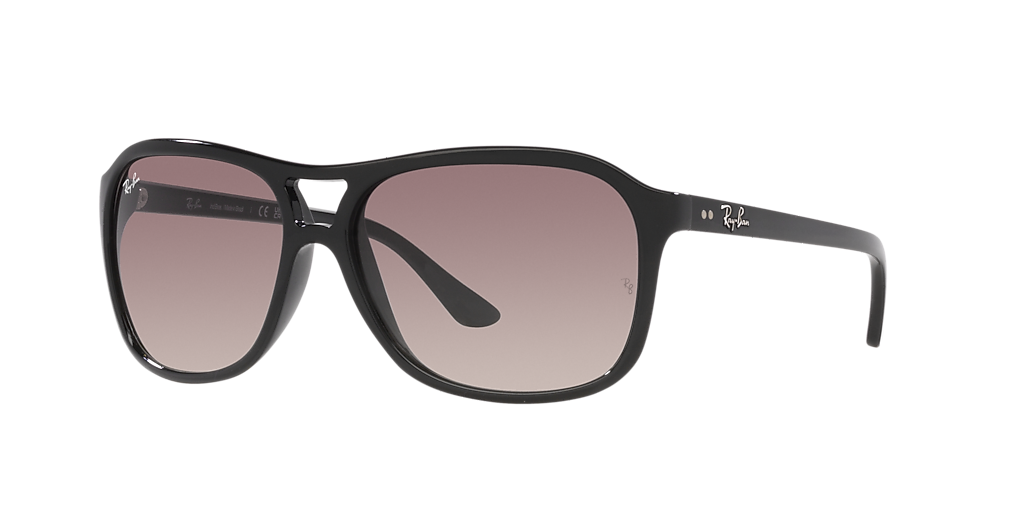 Ray-Ban RB4128 XL (60 - 15) with Grey lenses and Black frame