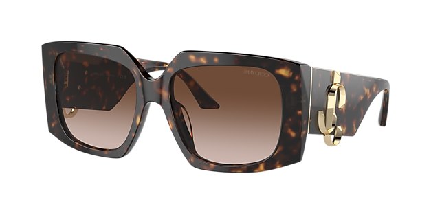 Jimmy Choo JC5006U 55 Gradient Grey & Black Sunglasses | Sunglass 