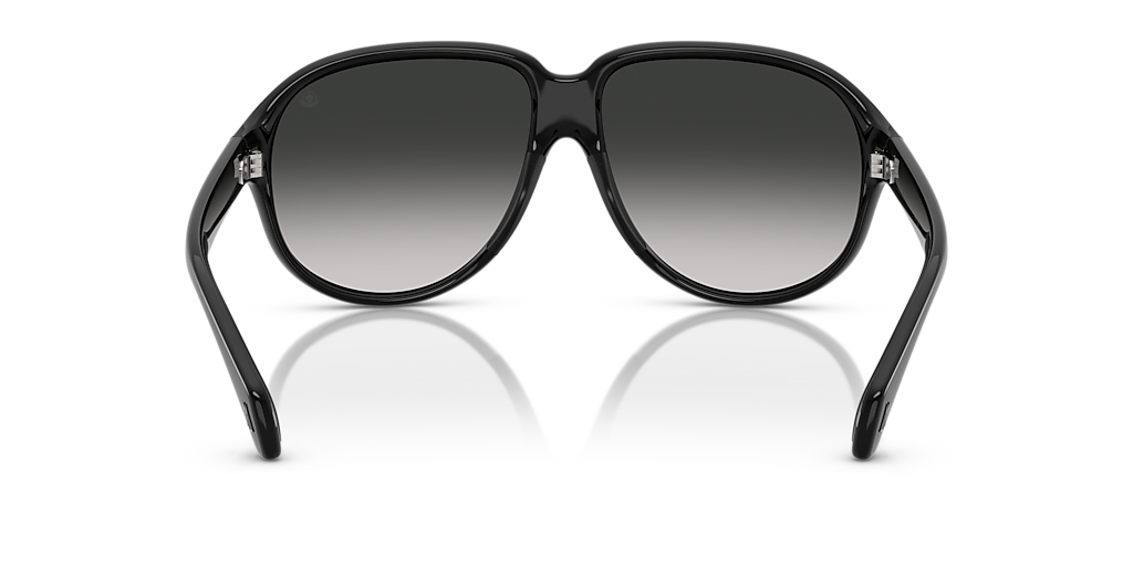 Moncler ME8001 Halcyonne L (60 - 14) with Grey lenses and Black