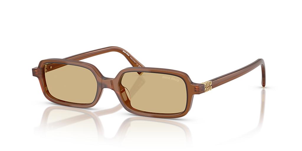 美品 miumiu sunglasses gold star case Miu Miu MU 10YS 1AB5D1 56 Sunglasses | Bassol Optic United States