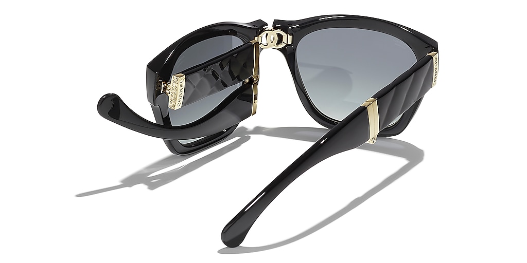 Chanel Square Sunglasses CH6055B M (54 - 19) with Grey