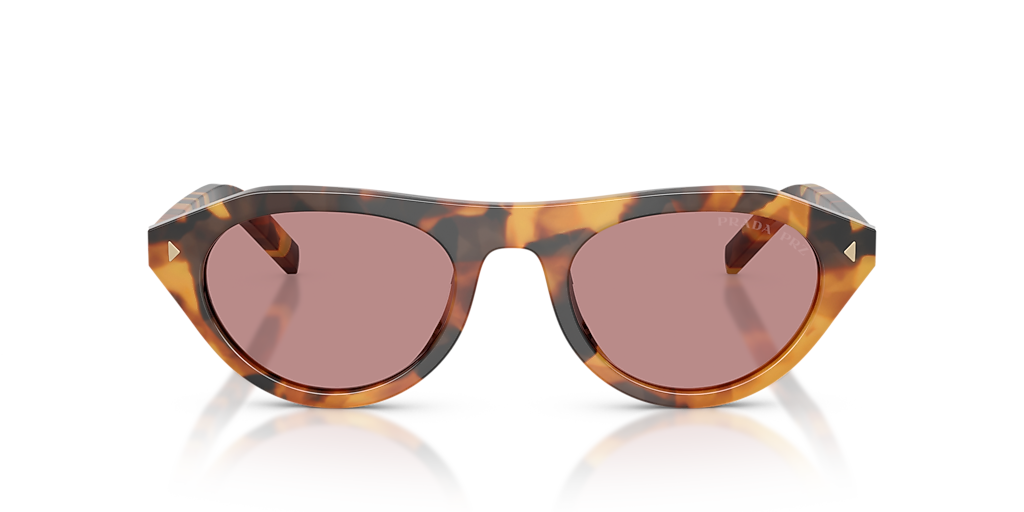 Prada PR B15S M (51 - 21) with Pink lenses and Tortoise  display picture 3