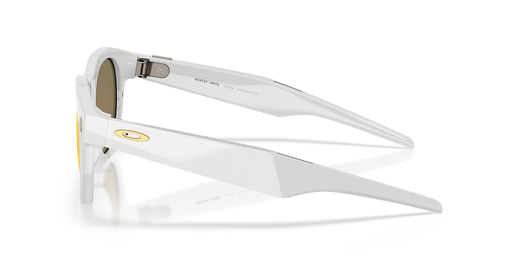 OW8002 Oakley Meta HSTN Warm Grey - Unisex Sunglasses, Prizm Ruby Lens
