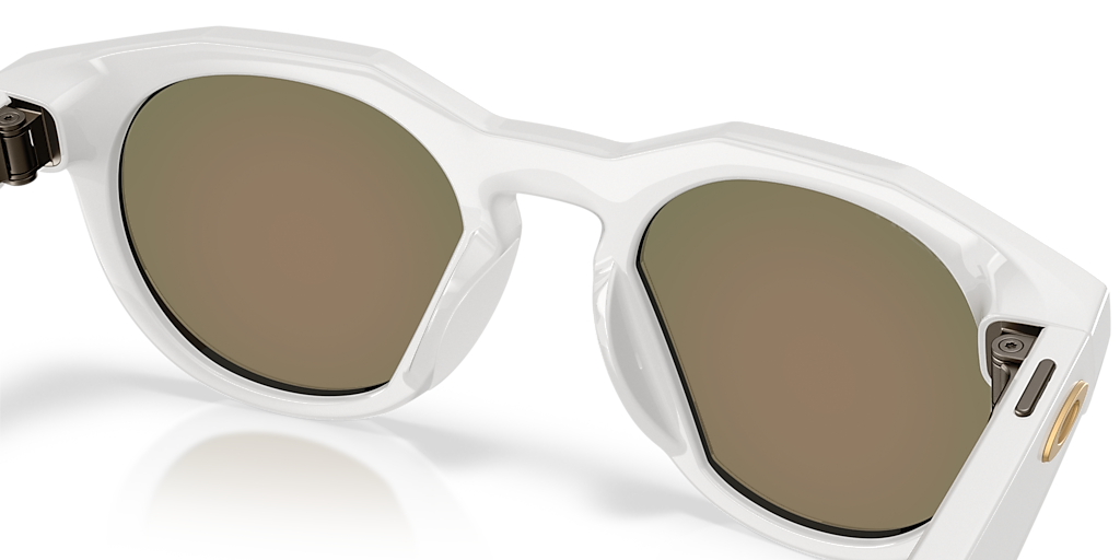 OW8002 Oakley Meta HSTN Warm Grey - Unisex Sunglasses, Prizm Ruby Lens