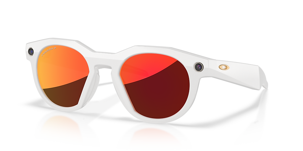 OW8002 Oakley Meta HSTN Warm Grey - Unisex Sunglasses, Prizm Ruby Lens