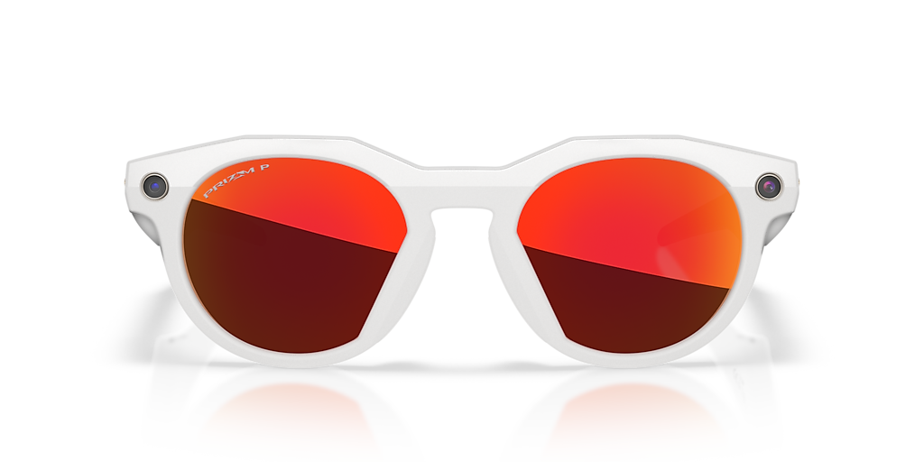 OW8002 Oakley Meta HSTN Warm Grey - Unisex Sunglasses, Prizm Ruby Lens