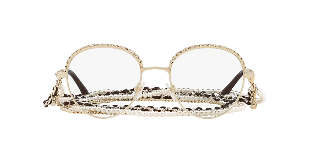 Chanel CH2184 S (50 - 19) with Transparent lenses and Gold frame