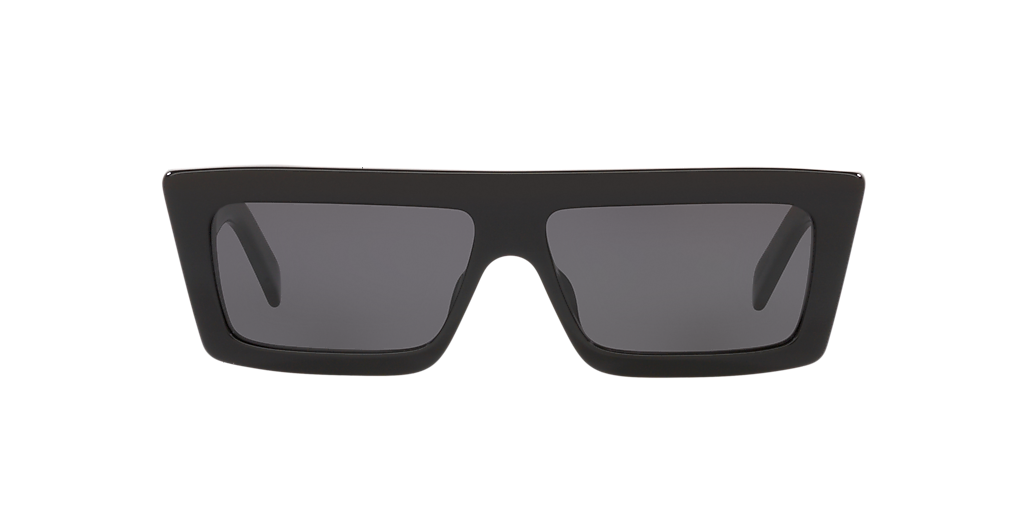 【関送・送料込み】CELINE スクエアー型サングラス CL40214U Celine CL40214U XL (57 - 13) with Grey lenses and Black