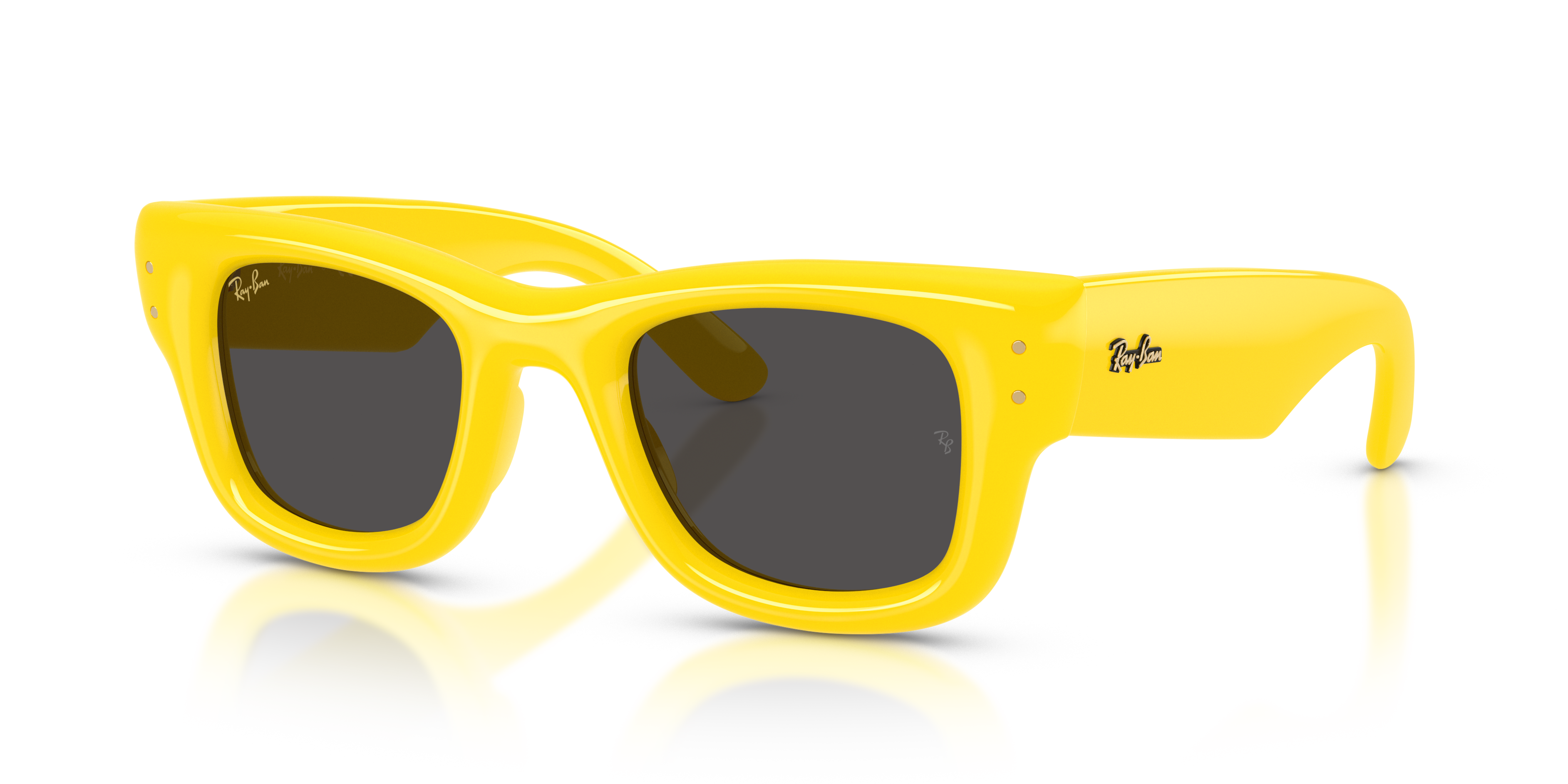 Ray-Ban RB4940 Wayfarer Puffer M (47 - 23) with Black lenses
