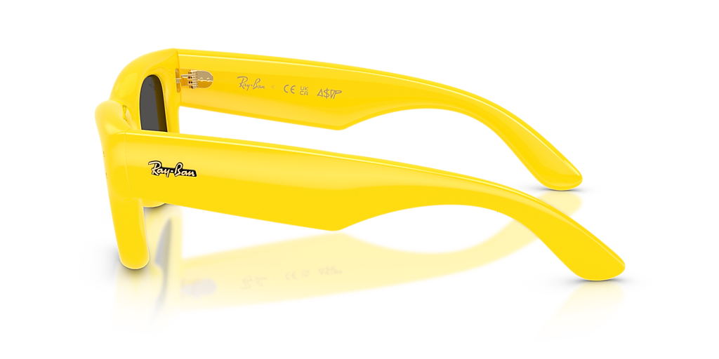 Ray-Ban RB4940 Wayfarer Puffer M (47 - 23) with Black lenses and