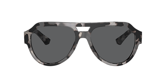 Dolce&Gabbana DG4466 56 Dark Green & Havana Sunglasses | Sunglass  