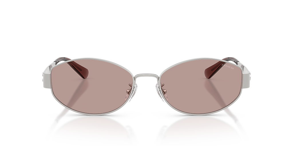 Coach CDP44 XL (57 - 18) with Violet lenses and Silver frame  display picture 1