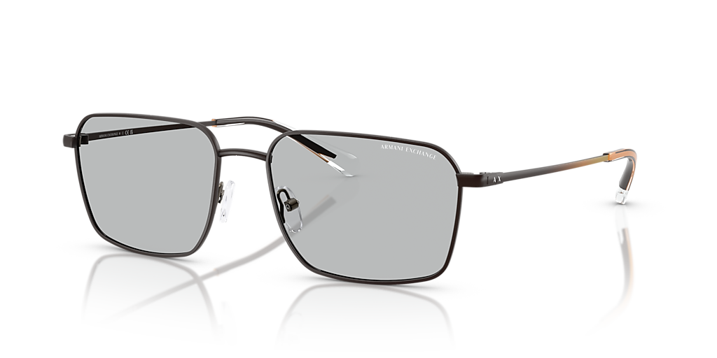 Armani Exchange AX2053S L (57 - 17) com Lentes Cinza e Armação