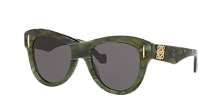 Loewe Anagram Lw40129U XS (50 - 22) with Blue lenses and Tortoise