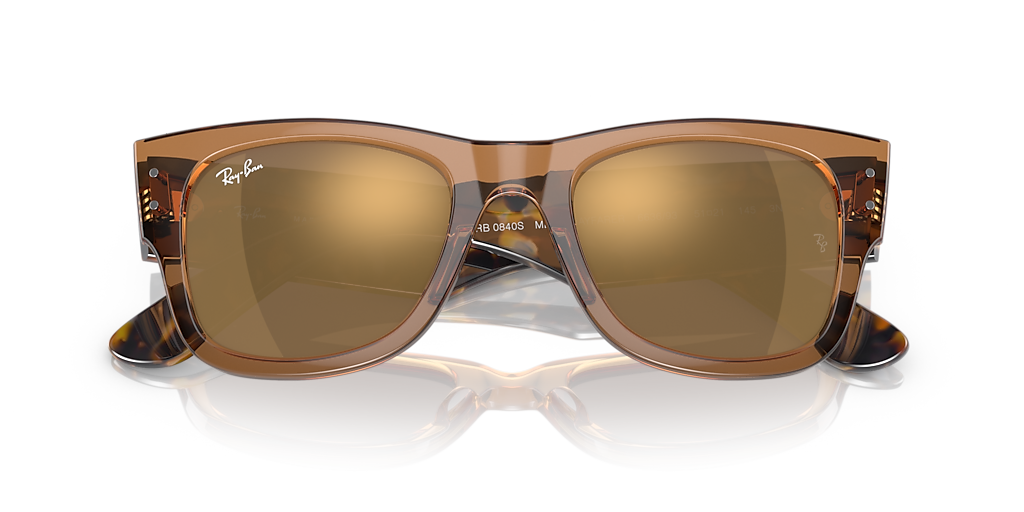 Ray-Ban RB0840S Mega Wayfarer M (51 - 21) with Gold lenses