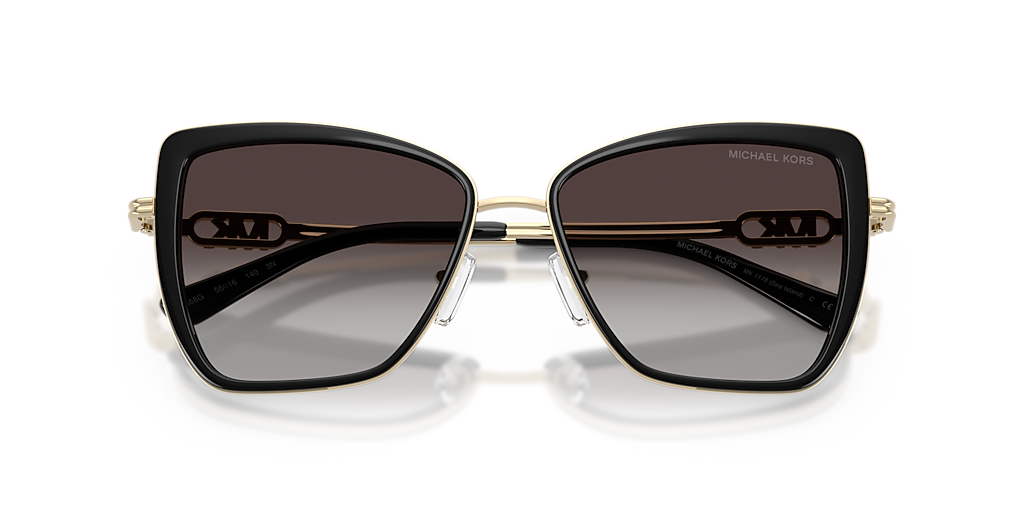 Michael Kors Sea Island XL (55 - 16) with Grey lenses and Black