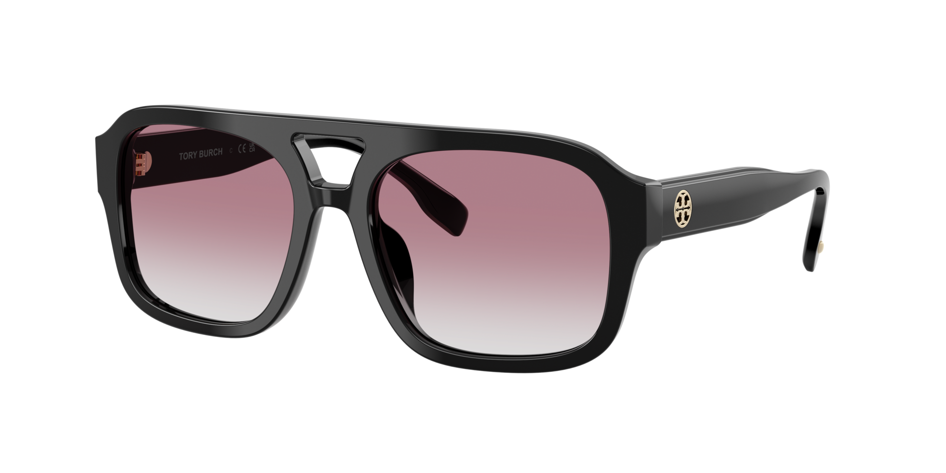 Tory Burch TY7224U M (55 - 18) with Violet lenses and Black  display picture 1