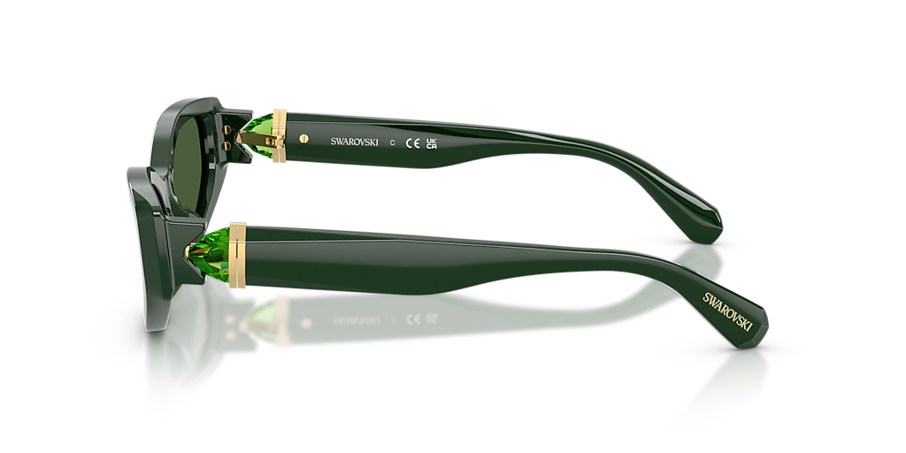 Swarovski SK6045U S (55 - 17) with Green lenses and Green frame