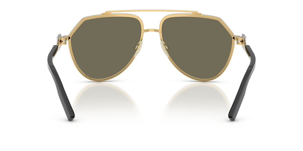 Dolce&Gabbana DG2315 XXL (62 - 14) with Yellow lenses and Gold