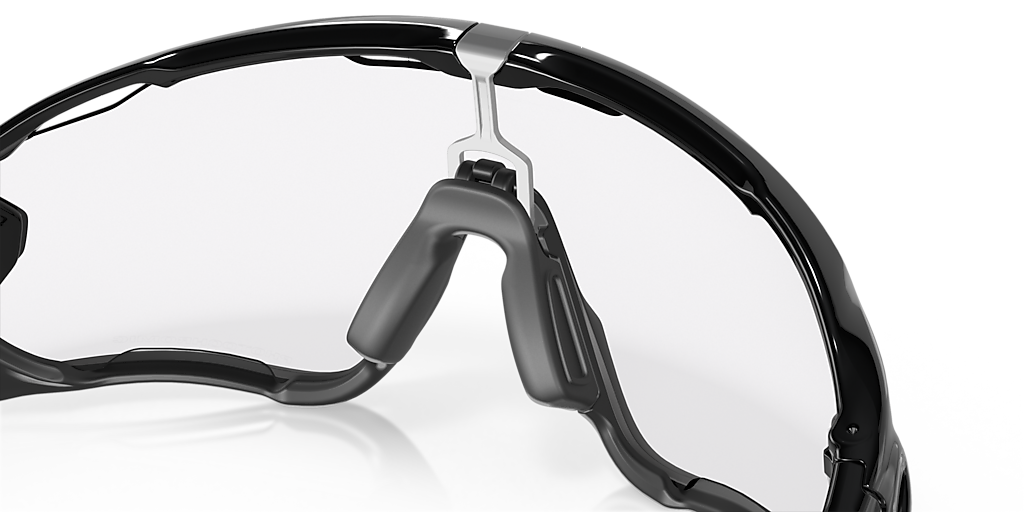 Oakley Jawbreaker™ L (0 - 131) with Transparent lenses and Black