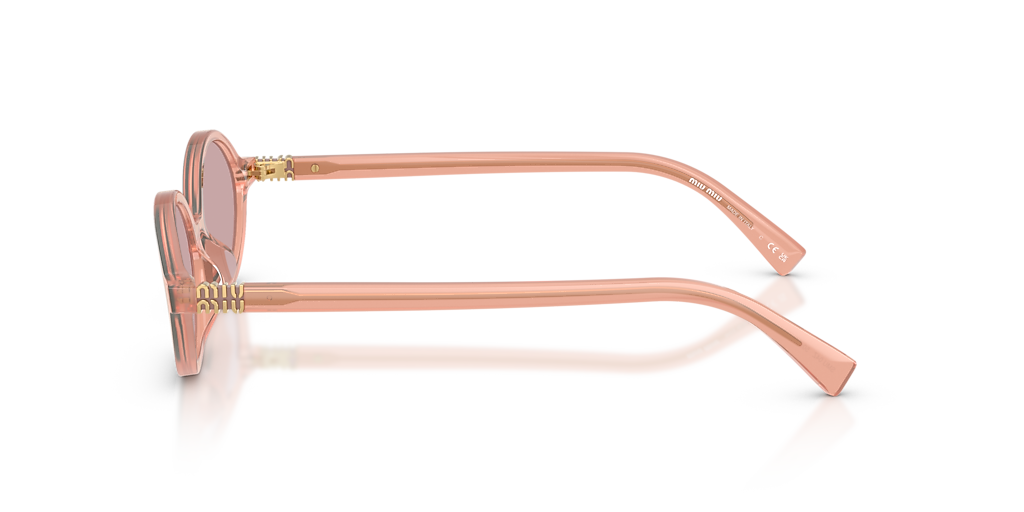 Miu Miu MU 04ZS S (50 - 18) with Pink lenses and Pink frame