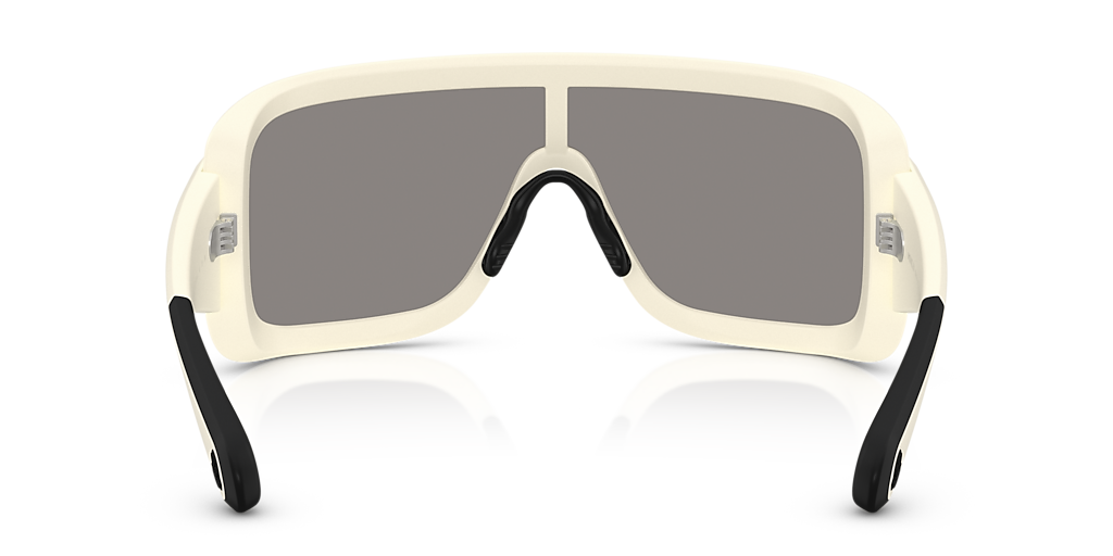 MONCLER ME8003 Snowseeker Matte Butter - Unisex Sunglasses, Clear Mirror Silver Lens