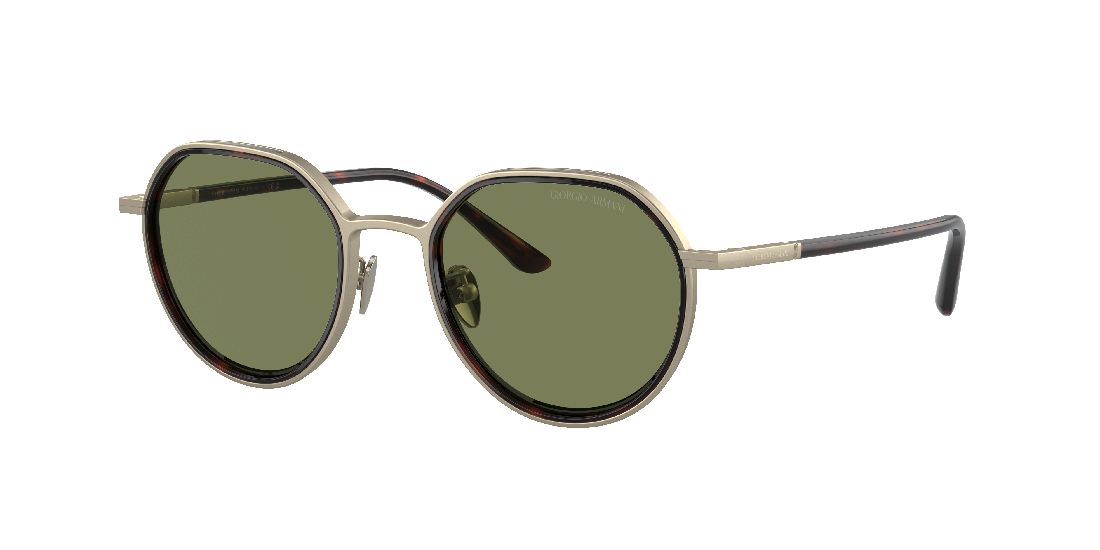 Giorgio Armani Man Sunglasses Ar6144 In Green