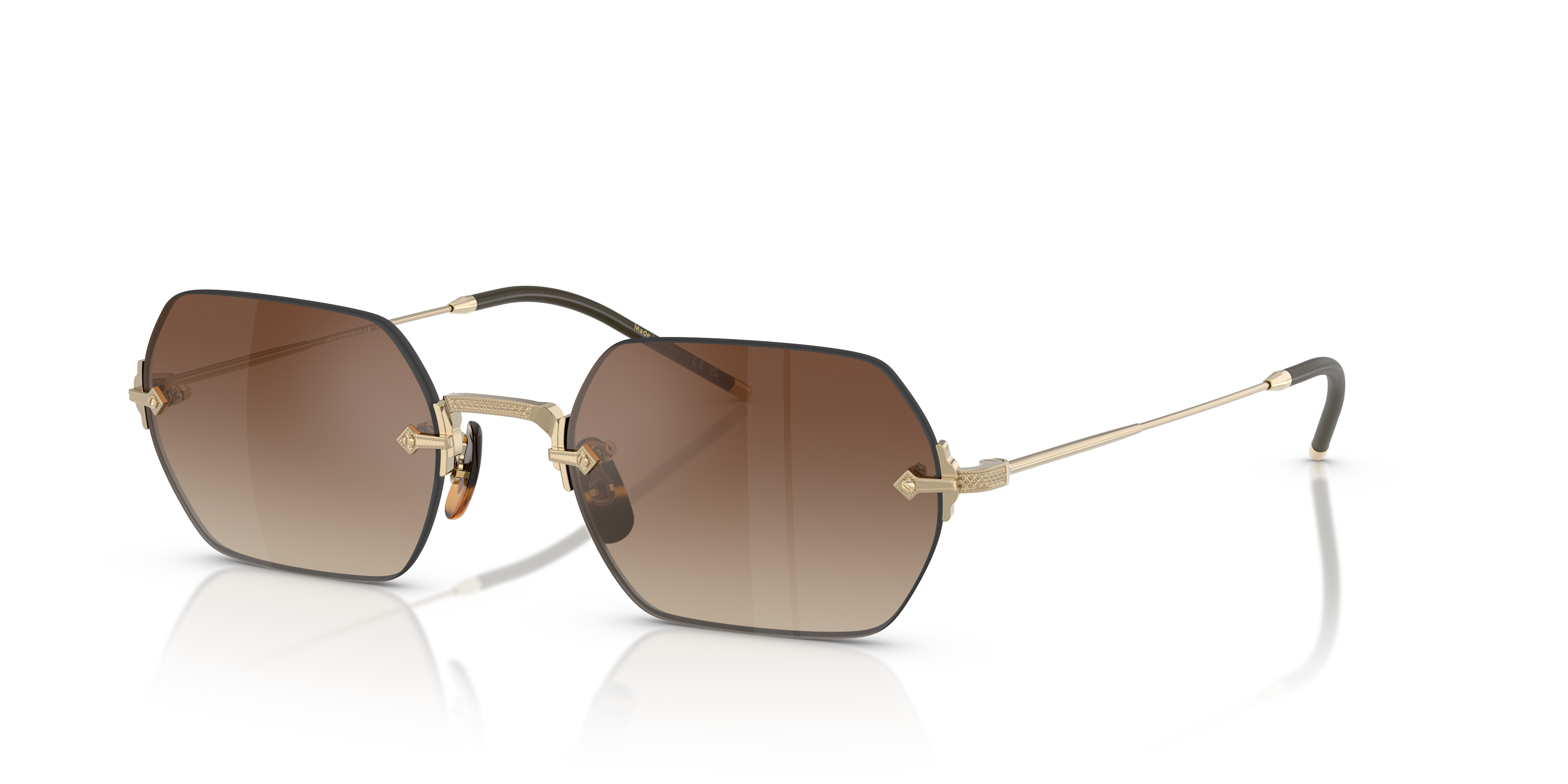 Oliver Peoples OV1353ST TK-13 M (52 - 20) with Brown lenses and