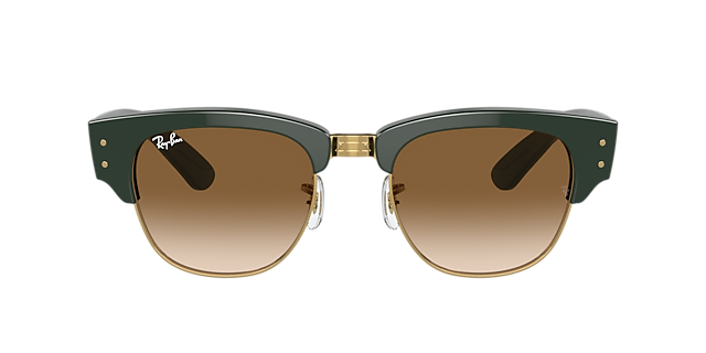 Ray-Ban RB0316S Mega Clubmaster 53 Dunkelblau & Havana gestreift 