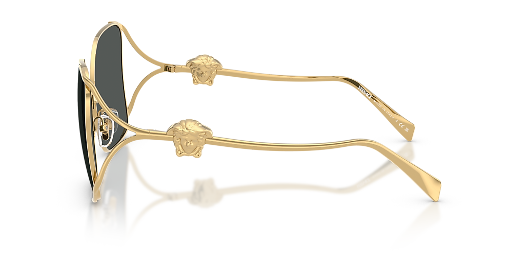 Versace VE2288 XL (62 - 11) with Grey lenses and Gold frame