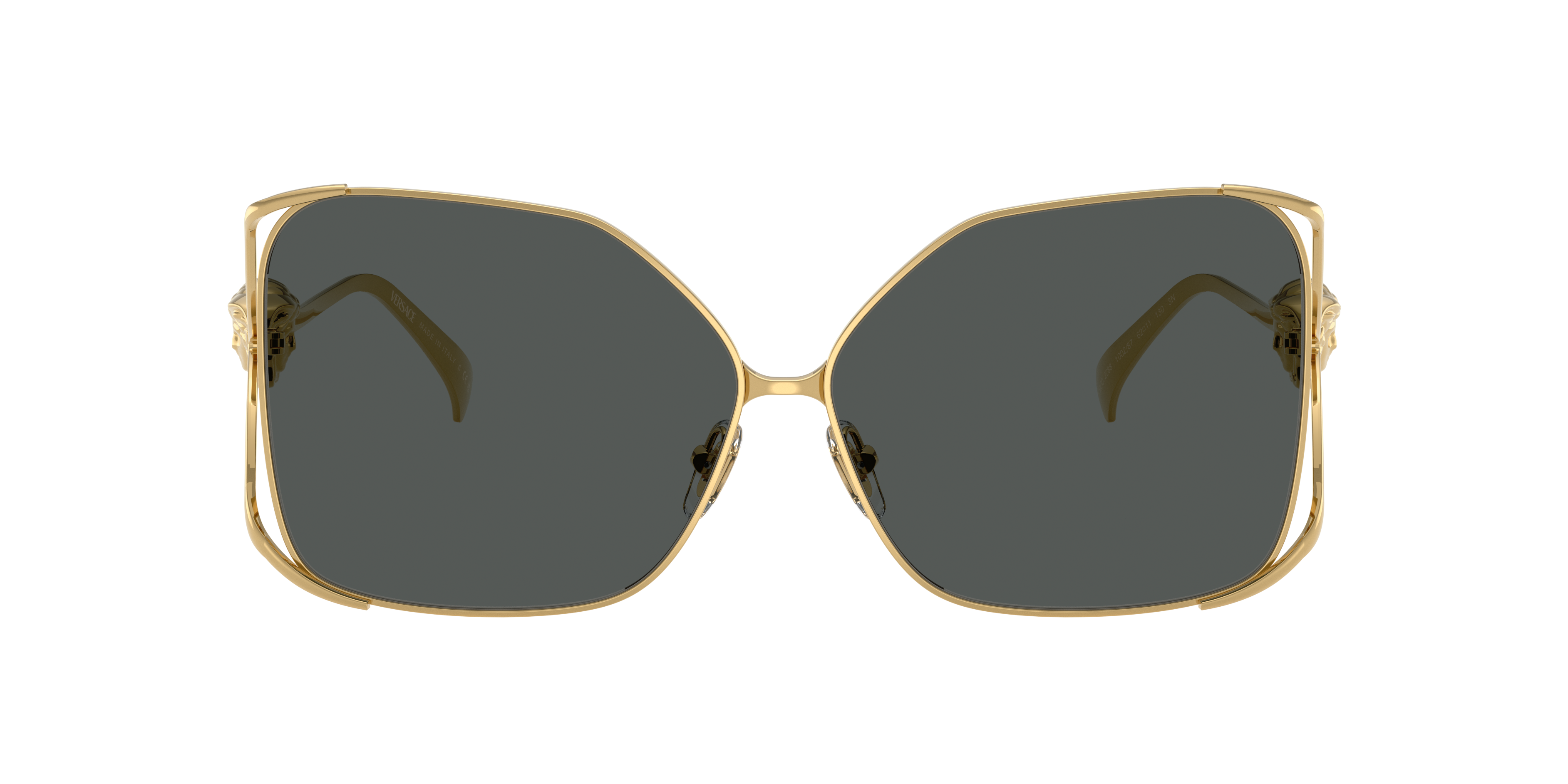 Versace VE2288 XL (62 - 11) with Grey lenses and Gold frame