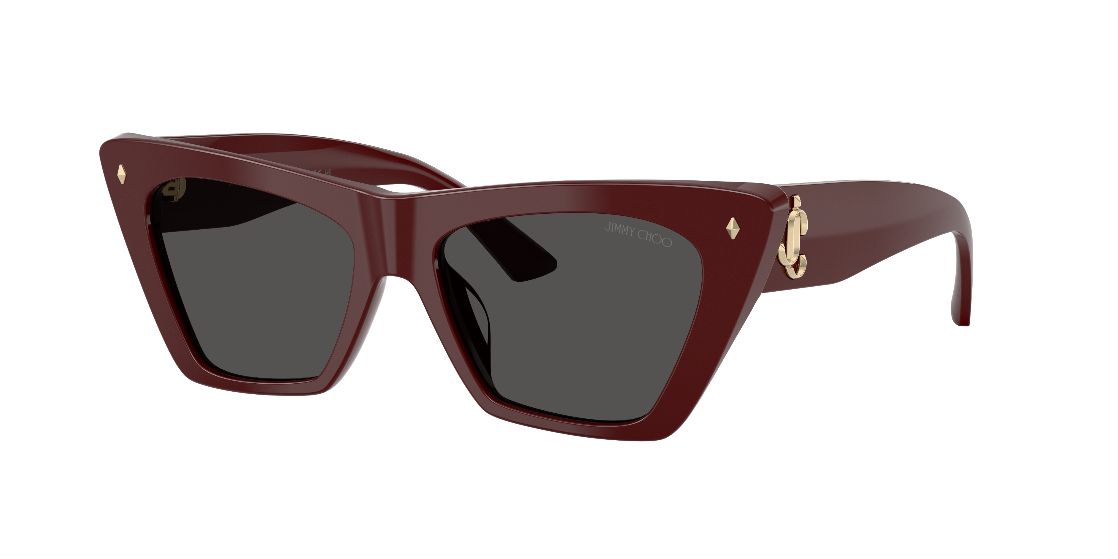 Jimmy Choo Woman Sunglass JC5062U -  Frame color: Cranberry, Lens color: Dark Grey