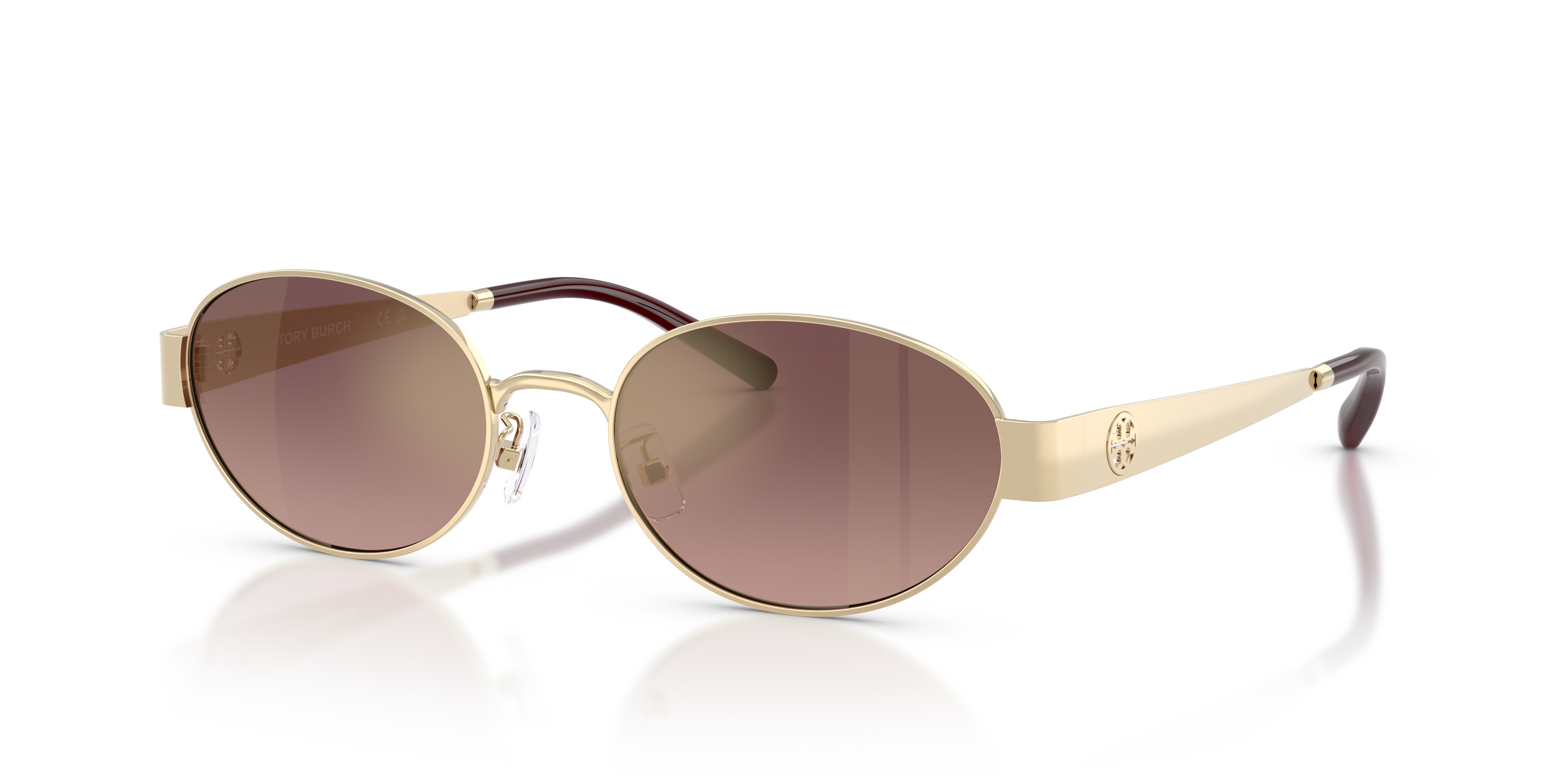 Tory Burch TY6116 L (54 - 19) with Pink lenses and Gold frame