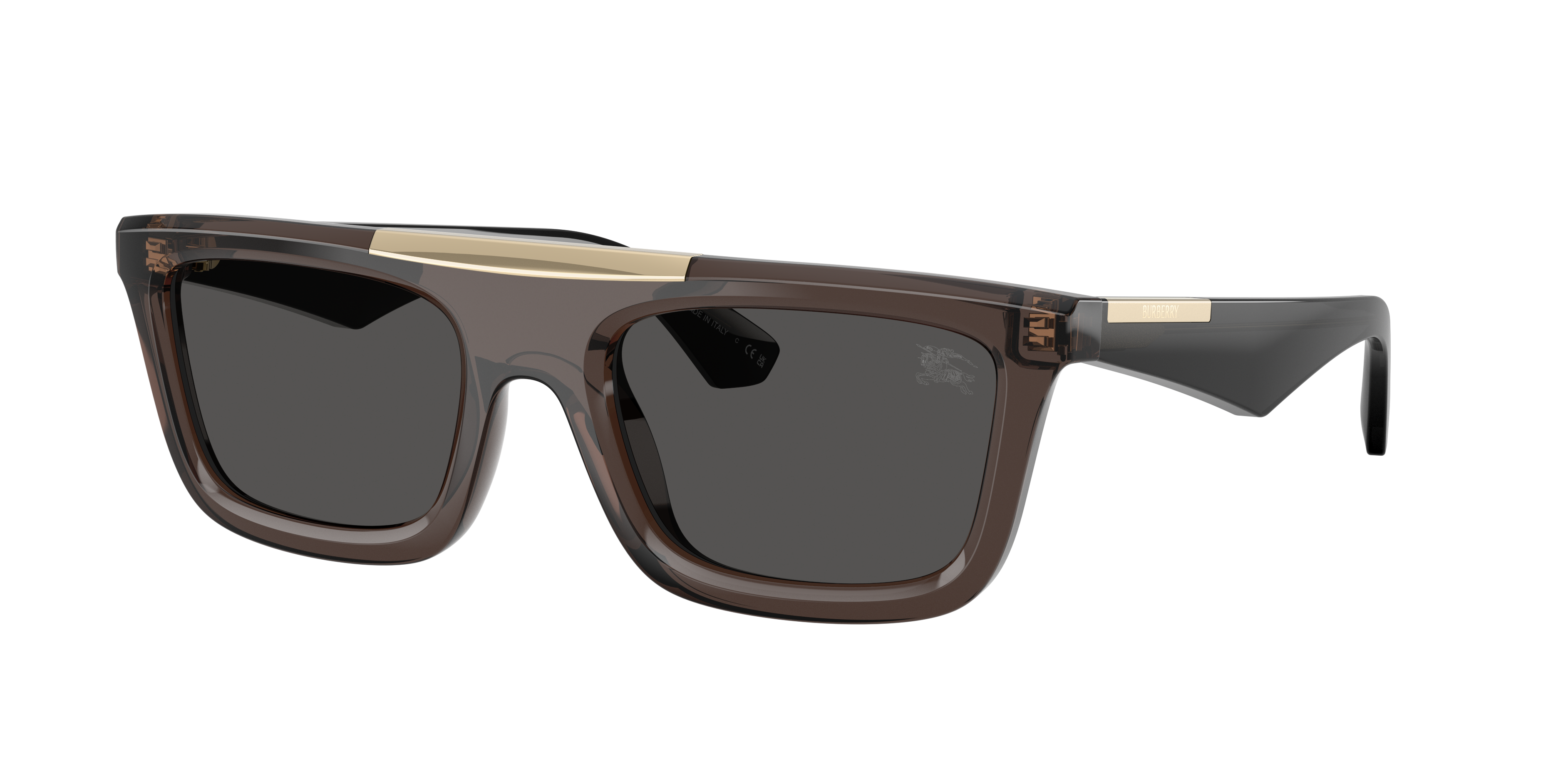 Burberry Man Sunglass BE4451U -  Frame color: Grey, Lens color: Dark Grey