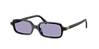 Miu Miu MU 11ZS S (51 - 16) with Grey lenses and Black frame