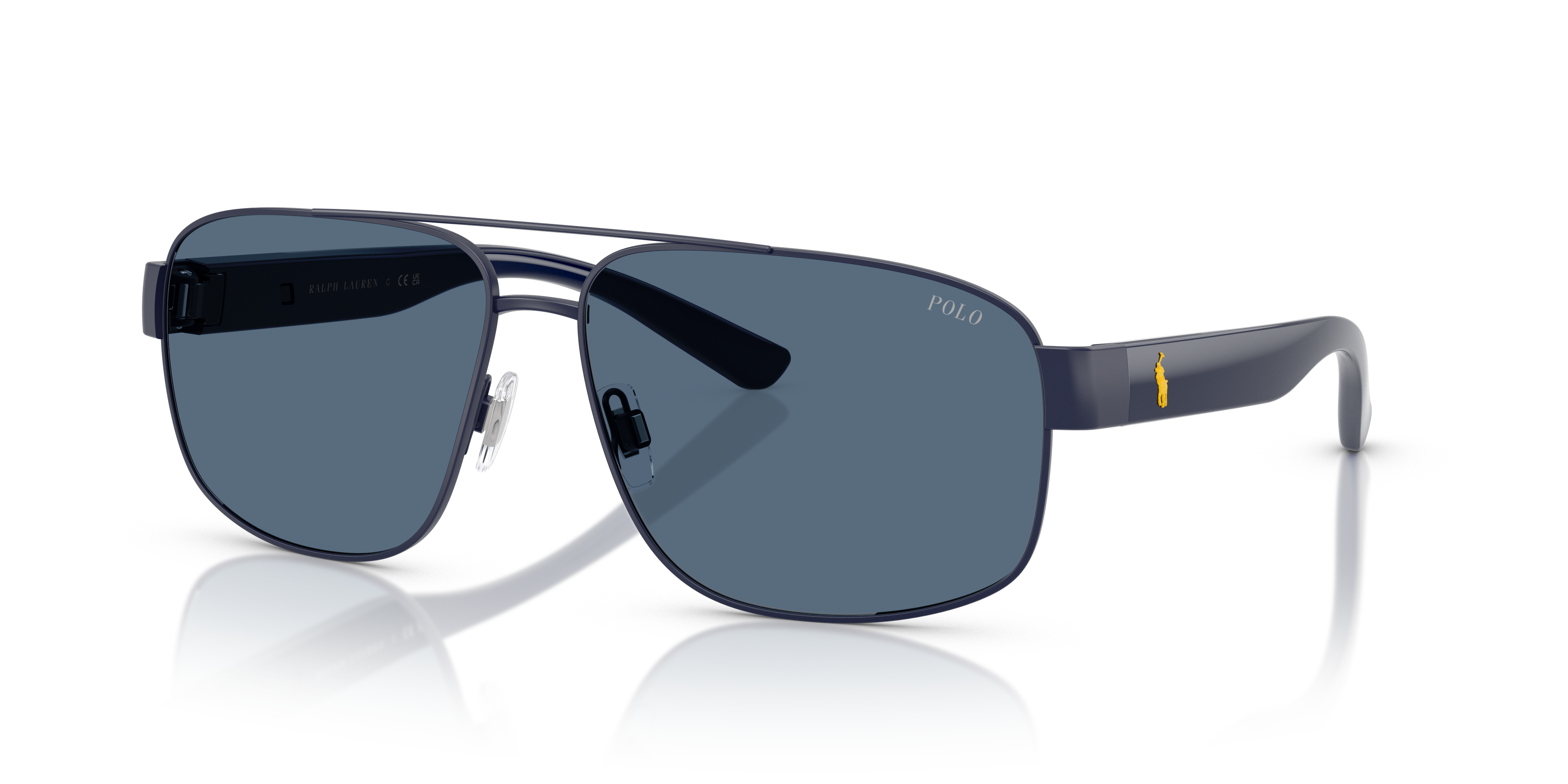 ぱるる。美品❗Polo by Ralph Lauren BP 3 165 Polo Ralph Lauren PH3156 XXL (62 - 14) with Blue lenses and Blue