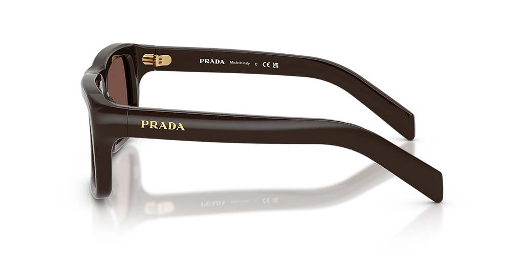 Prada PR D11S M (54 - 20) with Brown lenses and Brown frame