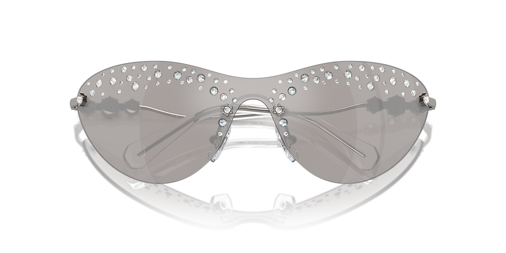 【送料,関税込】SWAROVSKI サングラス SK7023 Swarovski SK7023 XL (0 - 137) with Silver lenses and Silver