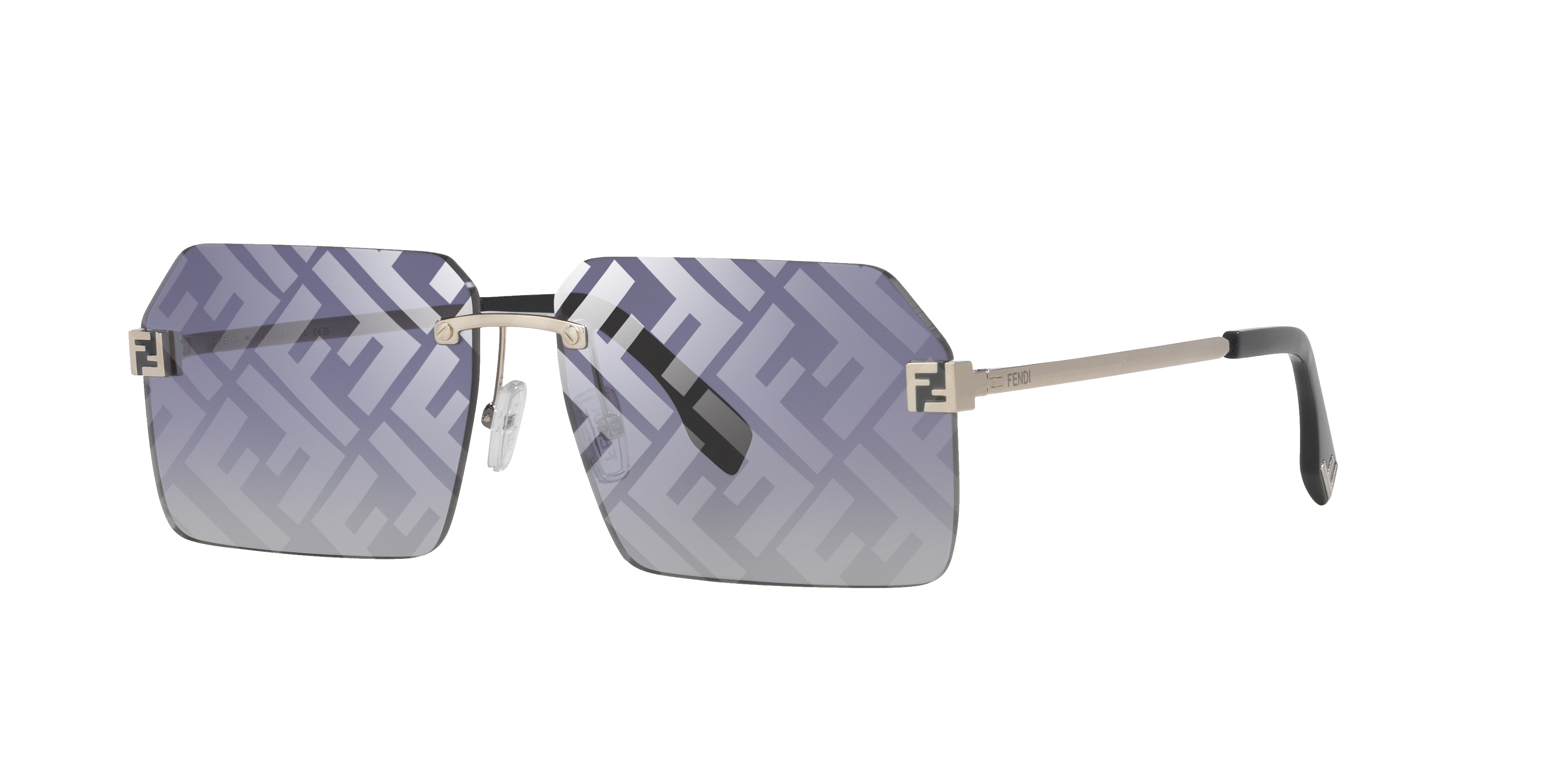 Fendi Fe40043U M (59 - 13) with Grey lenses and Grey frame