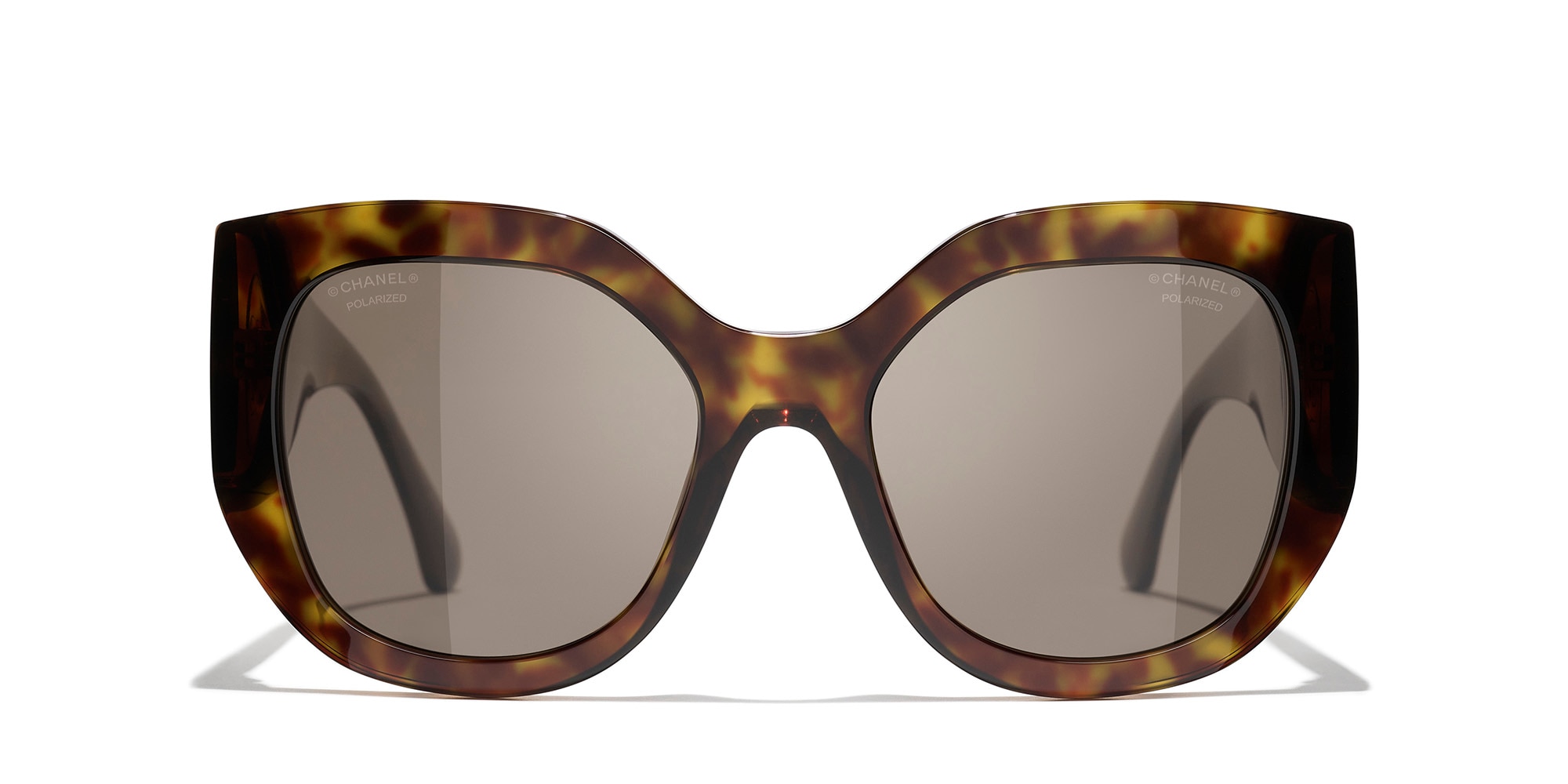 Chanel Butterfly Sunglasses CH5550 L (55 - 20) with Brown