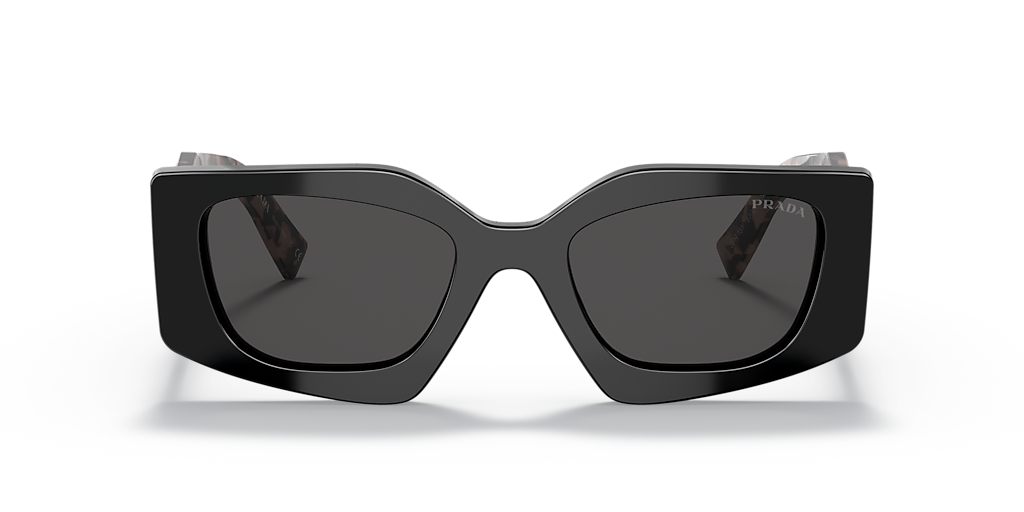 PRADA PR 15YS Black - Women Luxury Sunglasses, Dark Grey Lens