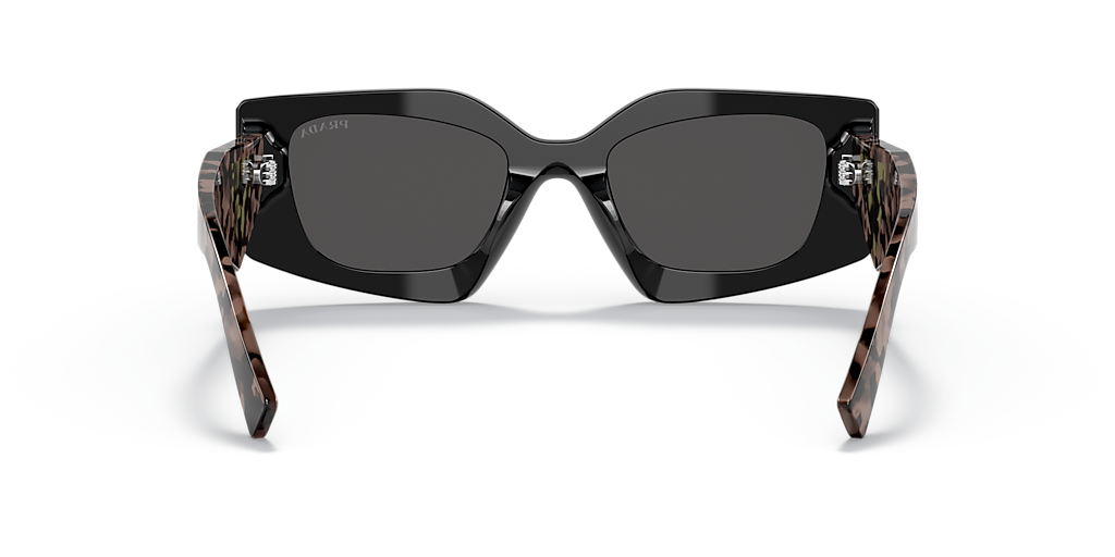 PRADA PR 15YS Black - Women Luxury Sunglasses, Dark Grey Lens